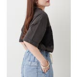フロントレースロゴTシャツ | RMAF　NICE CLAUP / OLIVE des OLIVE | 詳細画像5 