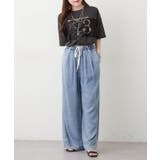 フロントレースロゴTシャツ | RMAF　NICE CLAUP / OLIVE des OLIVE | 詳細画像6 