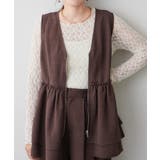 ストレッチレース長袖プルオーバー | RMAF NICE CLAUP / OLIVE des OLIVE | 詳細画像6