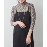バイヤスチェックシアーネットプルオーバー | RMAF NICE CLAUP / OLIVE des OLIVE | 詳細画像7