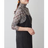 バイヤスチェックシアーネットプルオーバー | RMAF NICE CLAUP / OLIVE des OLIVE | 詳細画像10