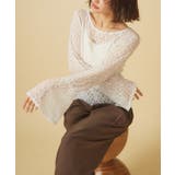 レース袖フレアープルオーバー | RMAF NICE CLAUP / OLIVE des OLIVE | 詳細画像14