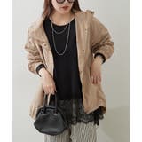 裾レースイレヘムロンT | RMAF　NICE CLAUP / OLIVE des OLIVE | 詳細画像16 