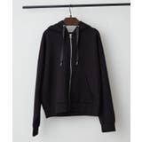 ブラック | ダンボールジップパーカー | RMAF NICE CLAUP / OLIVE des OLIVE