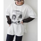 袖レース転写大人Tシャツ | RMAF NICE CLAUP / OLIVE des OLIVE | 詳細画像1