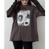 袖レース転写大人Tシャツ | RMAF NICE CLAUP / OLIVE des OLIVE | 詳細画像10