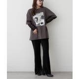 袖レース転写大人Tシャツ | RMAF NICE CLAUP / OLIVE des OLIVE | 詳細画像14