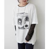 袖レース転写大人Tシャツ | RMAF NICE CLAUP / OLIVE des OLIVE | 詳細画像2