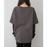 袖レース転写大人Tシャツ | RMAF NICE CLAUP / OLIVE des OLIVE | 詳細画像19