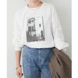 タック袖ロンT | RMAF　NICE CLAUP / OLIVE des OLIVE | 詳細画像1 