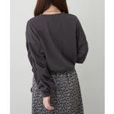 タック袖ロンT | RMAF　NICE CLAUP / OLIVE des OLIVE | 詳細画像6 