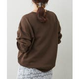 サスティナ裏起毛ロゴスウェット | RMAF NICE CLAUP / OLIVE des OLIVE | 詳細画像4