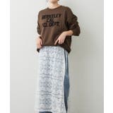 サスティナ裏起毛ロゴスウェット | RMAF NICE CLAUP / OLIVE des OLIVE | 詳細画像5