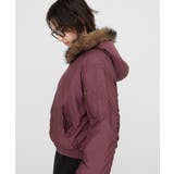 フェイクファー付MA-1ブルゾン | RMAF NICE CLAUP / OLIVE des OLIVE | 詳細画像10