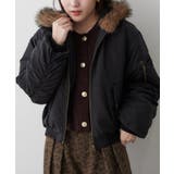 フェイクファー付MA-1ブルゾン | RMAF NICE CLAUP / OLIVE des OLIVE | 詳細画像15