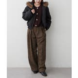 フェイクファー付MA-1ブルゾン | RMAF NICE CLAUP / OLIVE des OLIVE | 詳細画像17