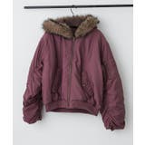 フェイクファー付MA-1ブルゾン | RMAF NICE CLAUP / OLIVE des OLIVE | 詳細画像20