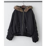 フェイクファー付MA-1ブルゾン | RMAF NICE CLAUP / OLIVE des OLIVE | 詳細画像22
