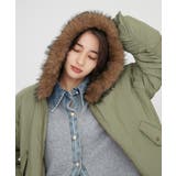 フェイクファー付MA-1ブルゾン | RMAF NICE CLAUP / OLIVE des OLIVE | 詳細画像4