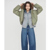 フェイクファー付MA-1ブルゾン | RMAF NICE CLAUP / OLIVE des OLIVE | 詳細画像6