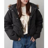 ブラック | フェイクファー付中綿ブルゾン | RMAF NICE CLAUP / OLIVE des OLIVE
