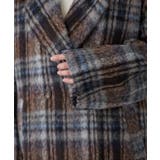 シャギーチェックダブルテーラージャケット | RMAF NICE CLAUP / OLIVE des OLIVE | 詳細画像25