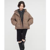 チェック中綿ブルゾン | RMAF NICE CLAUP / OLIVE des OLIVE | 詳細画像7
