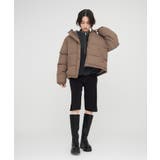 チェック中綿ブルゾン | RMAF NICE CLAUP / OLIVE des OLIVE | 詳細画像8