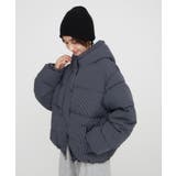 チェック中綿ブルゾン | RMAF NICE CLAUP / OLIVE des OLIVE | 詳細画像11