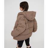 チェック中綿ブルゾン | RMAF NICE CLAUP / OLIVE des OLIVE | 詳細画像4