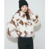 柄ファー2WAYブルゾン | RMAF　NICE CLAUP / OLIVE des OLIVE | 詳細画像7 