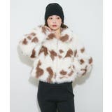柄ファー2WAYブルゾン | RMAF　NICE CLAUP / OLIVE des OLIVE | 詳細画像10 