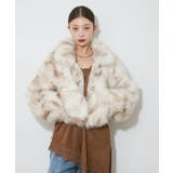 柄ファー2WAYブルゾン | RMAF　NICE CLAUP / OLIVE des OLIVE | 詳細画像3 