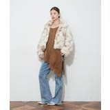 柄ファー2WAYブルゾン | RMAF　NICE CLAUP / OLIVE des OLIVE | 詳細画像5 
