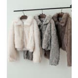【6色展開】ミックスファー2WAYブルゾン | RMAF NICE CLAUP / OLIVE des OLIVE | 詳細画像1