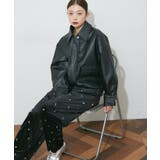 ミックスファー付合皮ブルゾン | RMAF NICE CLAUP / OLIVE des OLIVE | 詳細画像11