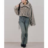 ミックスファービット付ブルゾン | RMAF NICE CLAUP / OLIVE des OLIVE | 詳細画像9