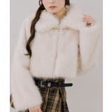 アイボリー | ミックスファービット付ブルゾン | RMAF NICE CLAUP / OLIVE des OLIVE