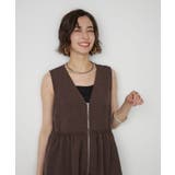 【セットアップ対応】ジップベスト | RMAF　NICE CLAUP / OLIVE des OLIVE | 詳細画像2 