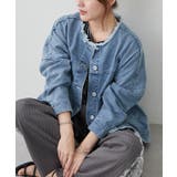 リメイク風ノーカラーGジャン | RMAF　NICE CLAUP / OLIVE des OLIVE | 詳細画像8 