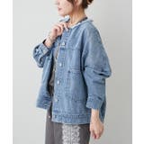 リメイク風ノーカラーGジャン | RMAF　NICE CLAUP / OLIVE des OLIVE | 詳細画像5 