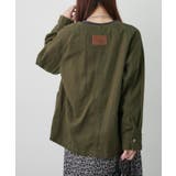 Vネックカバーオール | RMAF NICE CLAUP / OLIVE des OLIVE | 詳細画像9