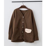 ブラウン | Vネックカバーオール | RMAF　NICE CLAUP / OLIVE des OLIVE