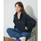 ネイビー | フリースハーフジッププルオーバー | RMAF　NICE CLAUP / OLIVE des OLIVE