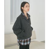 フリースハーフジッププルオーバー | RMAF　NICE CLAUP / OLIVE des OLIVE | 詳細画像11 