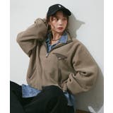 フリースハーフジッププルオーバー | RMAF　NICE CLAUP / OLIVE des OLIVE | 詳細画像22 