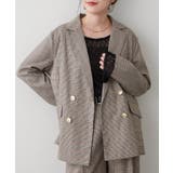 ベージュ | 【セットアップ対応】金ボタンテーラージャケット | RMAF NICE CLAUP / OLIVE des OLIVE