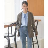 【セットアップ対応】金ボタンテーラージャケット | RMAF NICE CLAUP / OLIVE des OLIVE | 詳細画像4