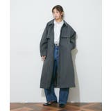 アレンジカラーロングコート | RMAF NICE CLAUP / OLIVE des OLIVE | 詳細画像9