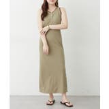配色ヘンリータンクワンピース | RMAF　NICE CLAUP / OLIVE des OLIVE | 詳細画像7 